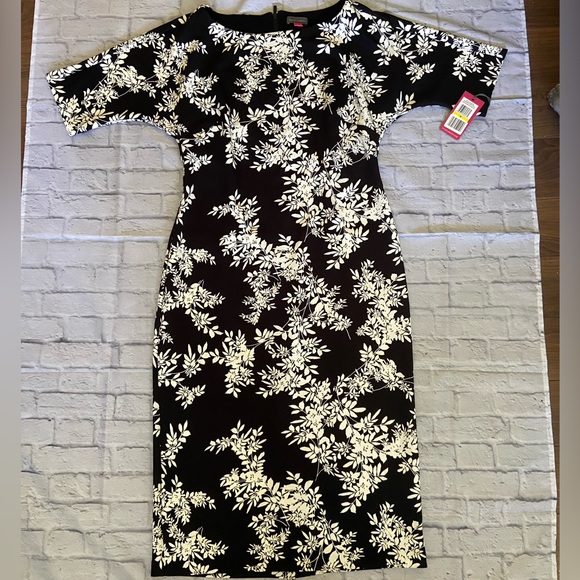 New VINCE CAMUTO Sheath Dress Sz M NWT - Picture 1 of 6